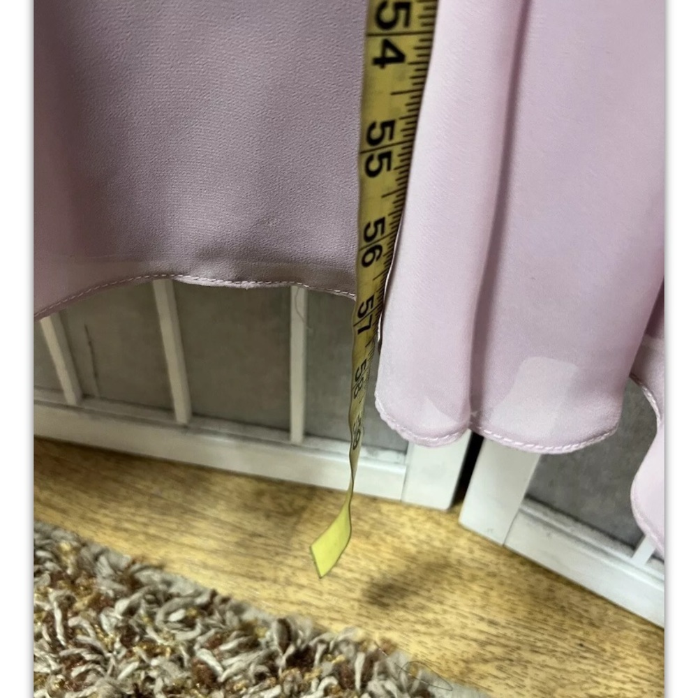 Dress, parties/cocktail, Dusty Pink, decorated, rhinestones, with shawl,size14.: - Picture 10 of 11